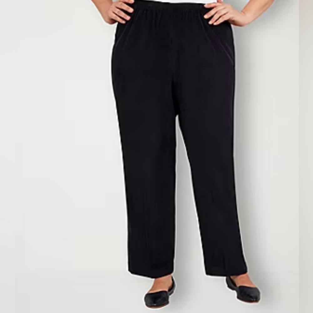 Alfred Dunner Corduroy Pants Wide Leg